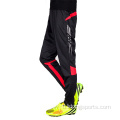 Pasadyang murang zipper bulsa polyester soccer mahabang pantalon